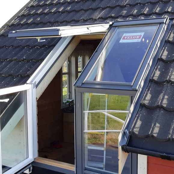 VELUX takterrasse halåsen